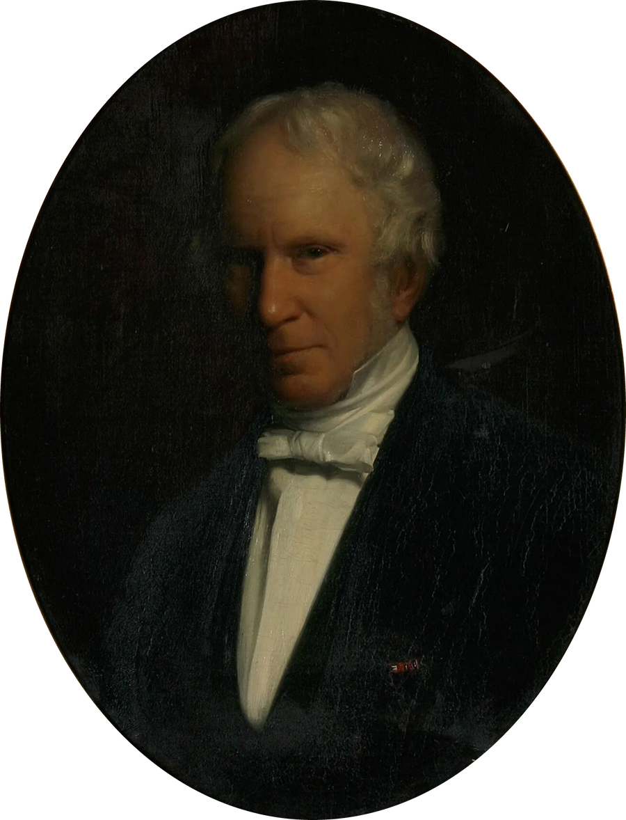 Portrett av Rudolph Puggaard. - Carl Heinrich Bloch
