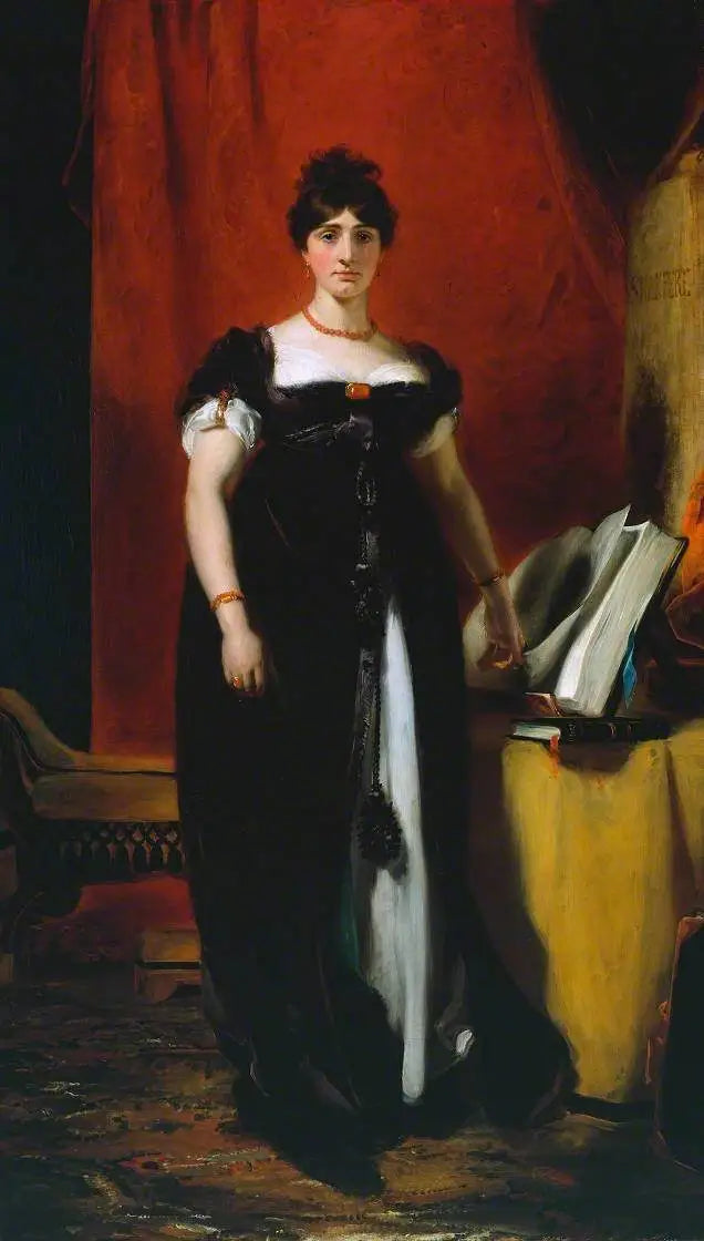 Portrett av Sarah Siddons - Thomas Lawrence