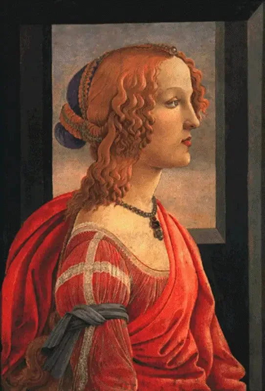Portrett av Simonetta Vespucci - Sandro Botticelli
