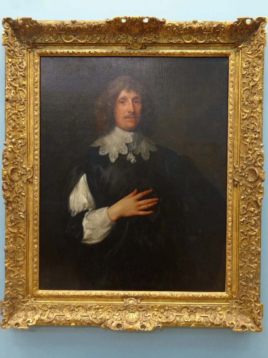 Portrett av Sir Basil Dixwell, første baronett av Tirlingham (1585-1642) - Antoine van Dyck

Source:
Portrait de Sir Basil Dixwell, 1er baronnet de Tirlingham (1585-1642) - Antoine van Dyck