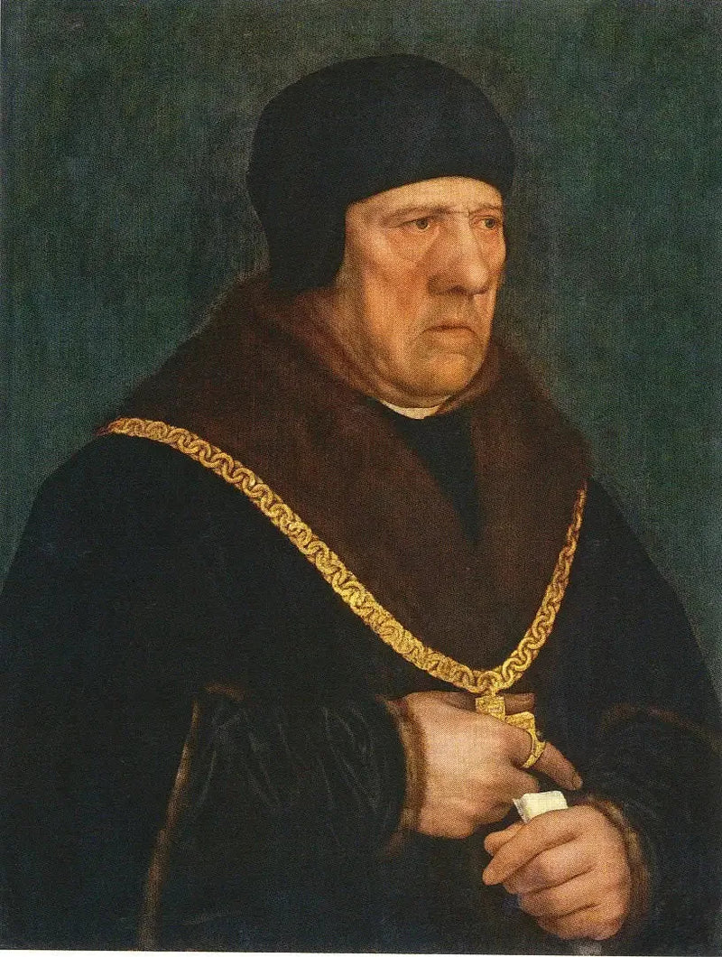Portrett av Sir Henry Wyatt - Hans Holbein den Yngre