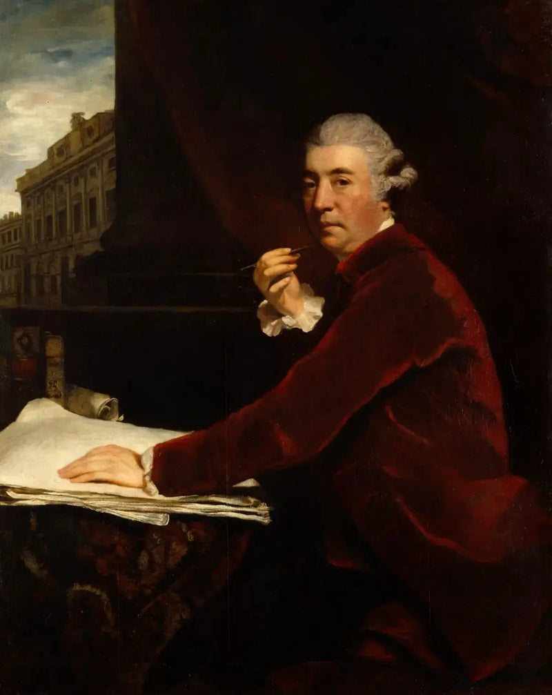 Portrett av Sir William Chambers - Joshua Reynolds