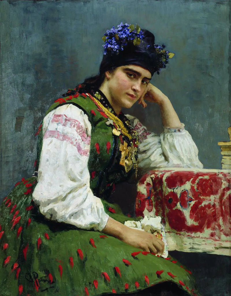 Portrett av Sofya Dragomirova - Ilya Repin