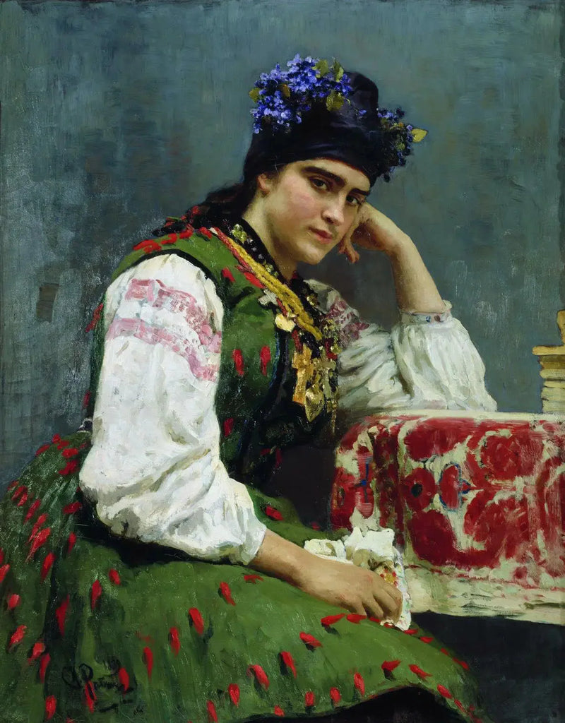 Portrett av Sofya Dragomirova - Ilya Repin