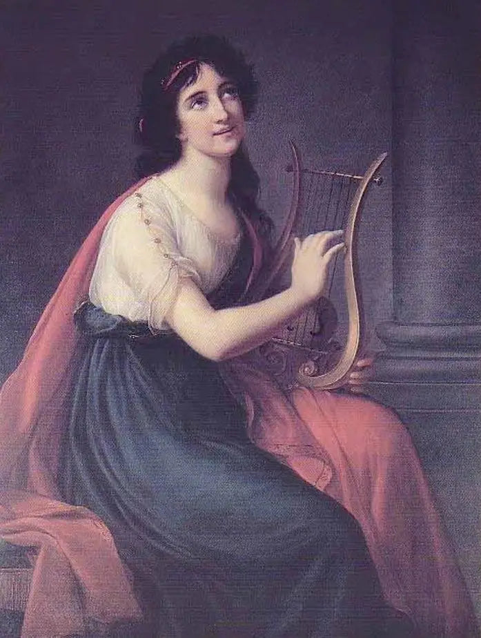 Portrett av Sophia Fries og Sappho - Élisabeth Vigeé Le Brun

Source:
Portrait de Sophia Fries et Sappho - Élisabeth Vigée Le Brun