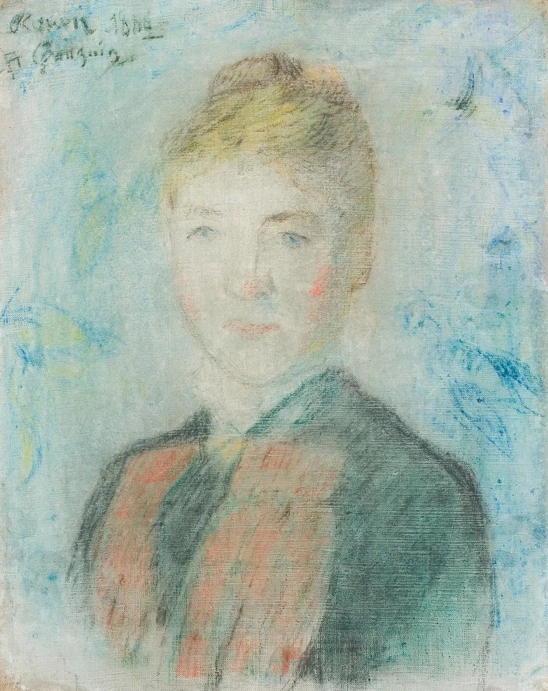 Portrett av Sophie Margrethe Manthey - Paul Gauguin