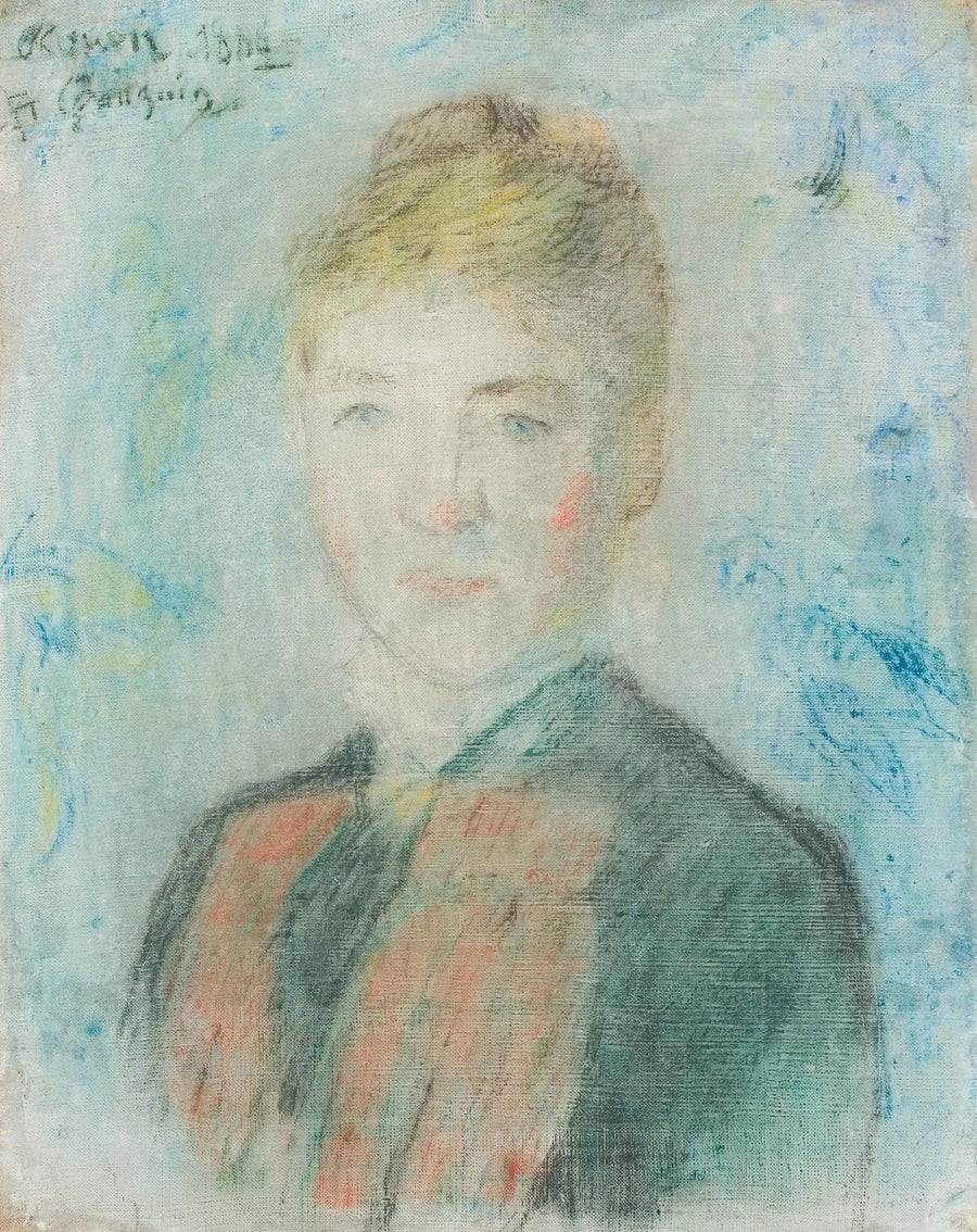 Portrett av Sophie Margrethe Manthey - Paul Gauguin