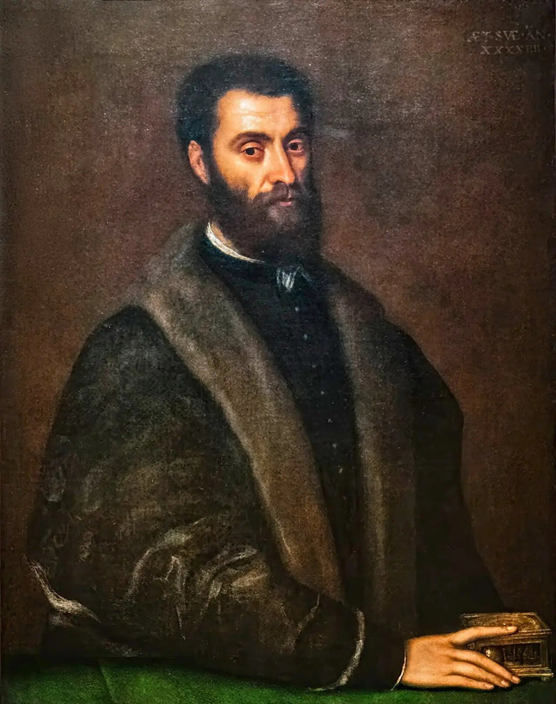 Portrett av Sperone Speroni - Titian