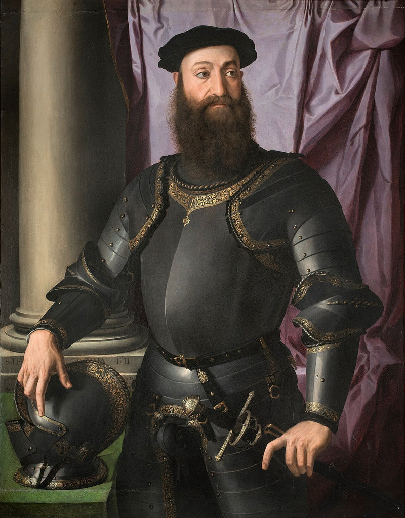 Portrett av Stefano Colonna - Bronzino