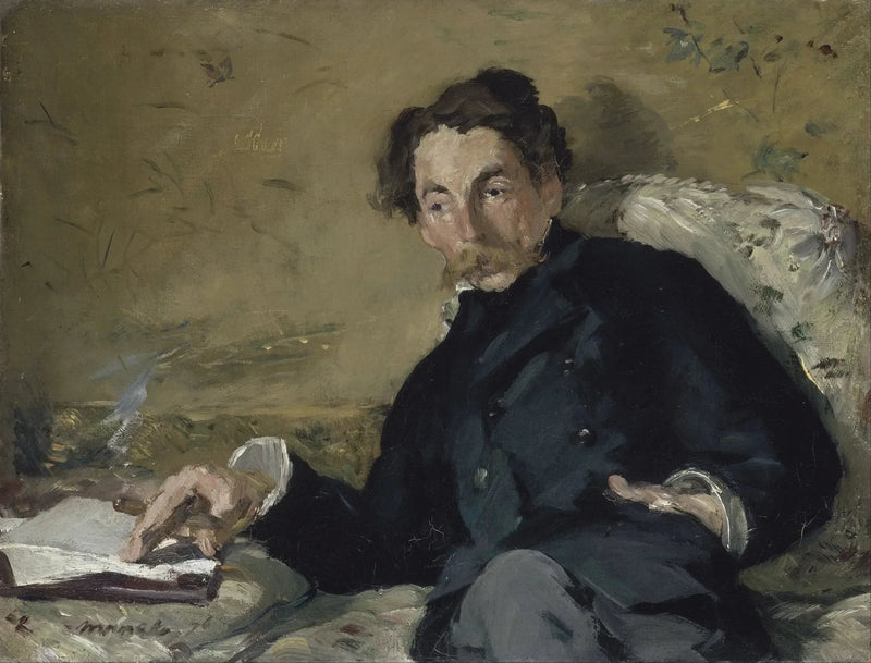 portrett av Stéphane Mallarmé - Édouard Manet