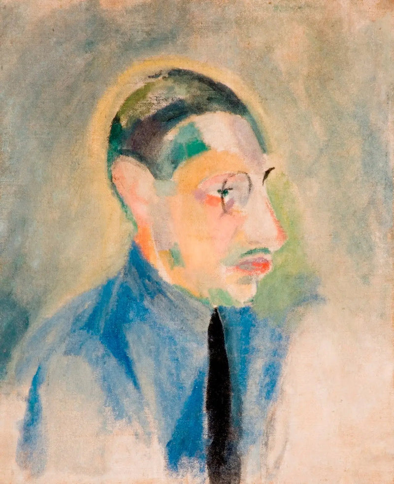 Portrett av Stravinsky - Robert Delaunay