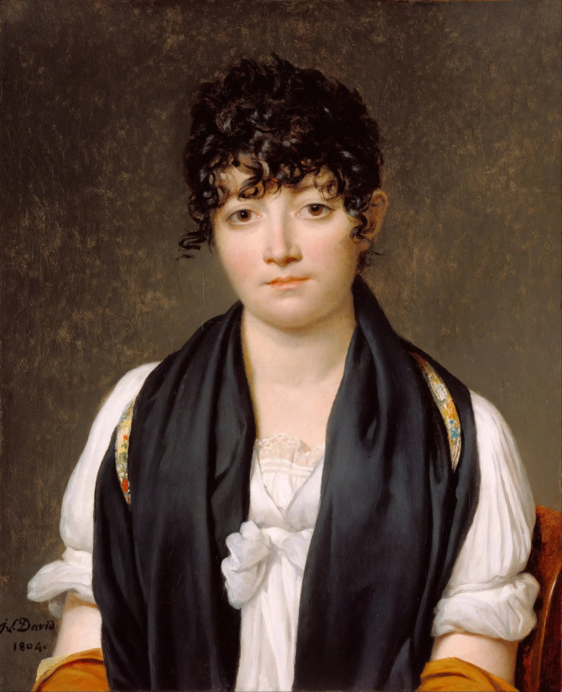 Portrett av Suzanne Le Peletier de Saint-Fargeau - Jacques-Louis David