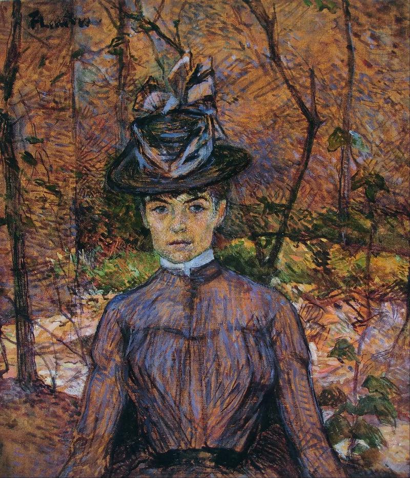Portrett av Suzanne Valadon - Henri de Toulouse-Lautrec