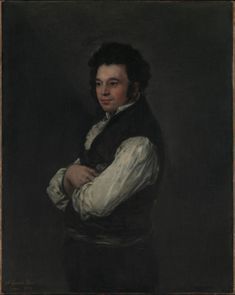 Portrett av Tiburcio Pérez y Cuervo, arkitekten - Francisco de Goya