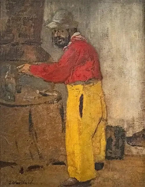Portrett av Toulouse Lautrec, i Villeneuve-sur-Yonne, hos Natanson - Édouard Vuillard