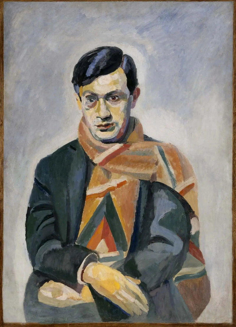 Portrett av Tristan Tzara - Robert Delaunay