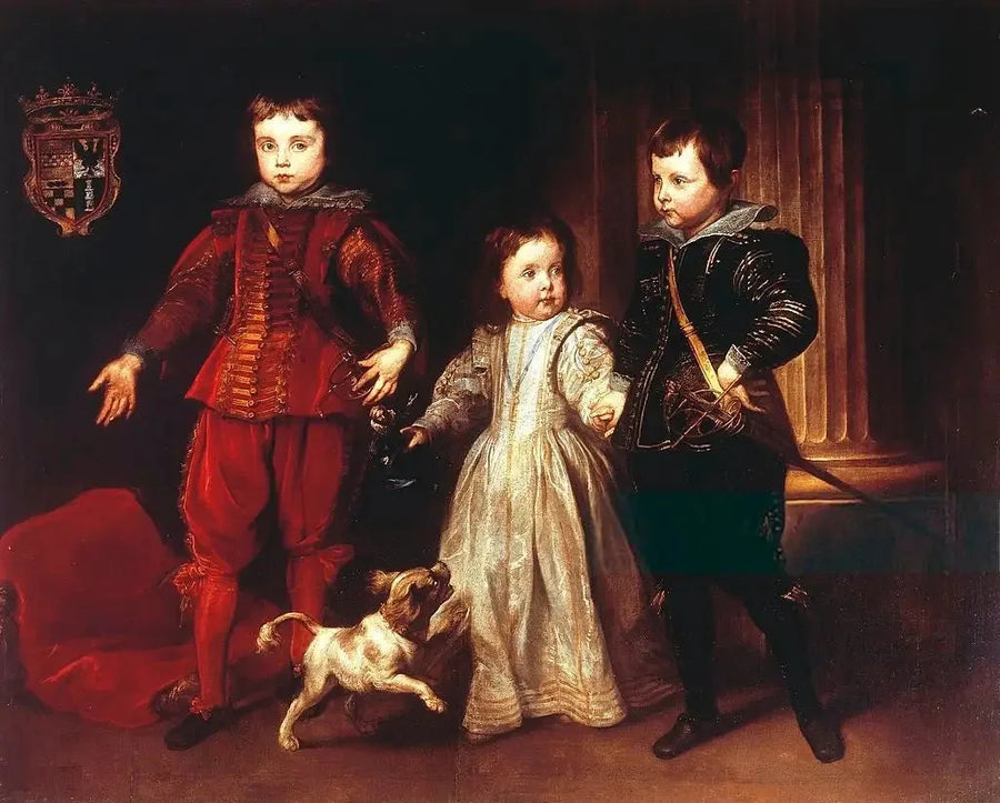 Portrett av tre barn fra Spinola-familien - Antoine van Dyck

Source:
Portrait de trois enfants de la famille Spinola - Antoine van Dyck