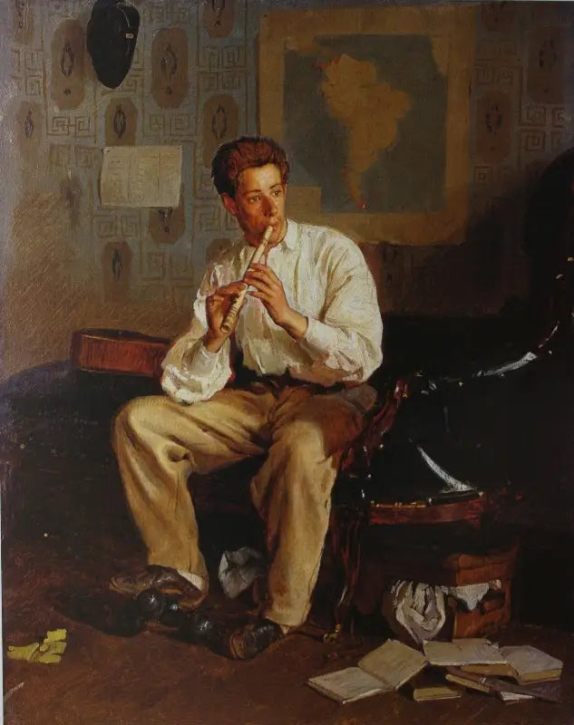 Portrett av Vassili Répine - Ilya Repin