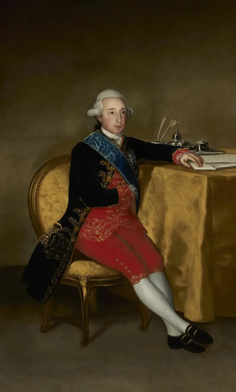 Portrett av Vicente Joaquín Osorio de Moscoso - Francisco de Goya