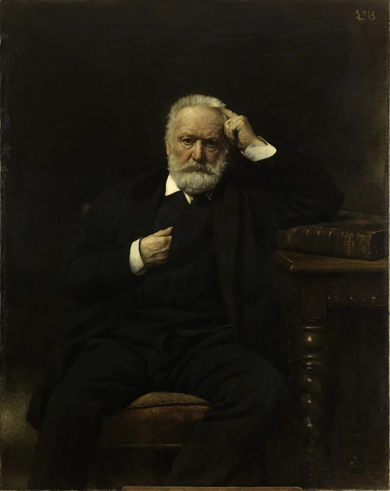 Portrett av Victor Hugo - Léon Bonnat