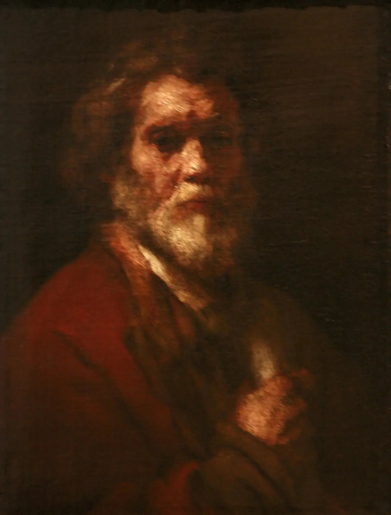 Portrett av gammel mann - Rembrandt