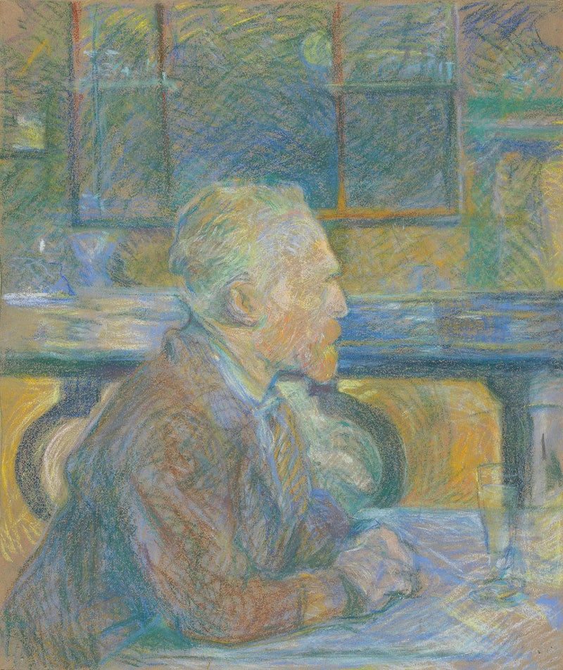 Portrett av Vincent van Gogh - Henri de Toulouse-Lautrec