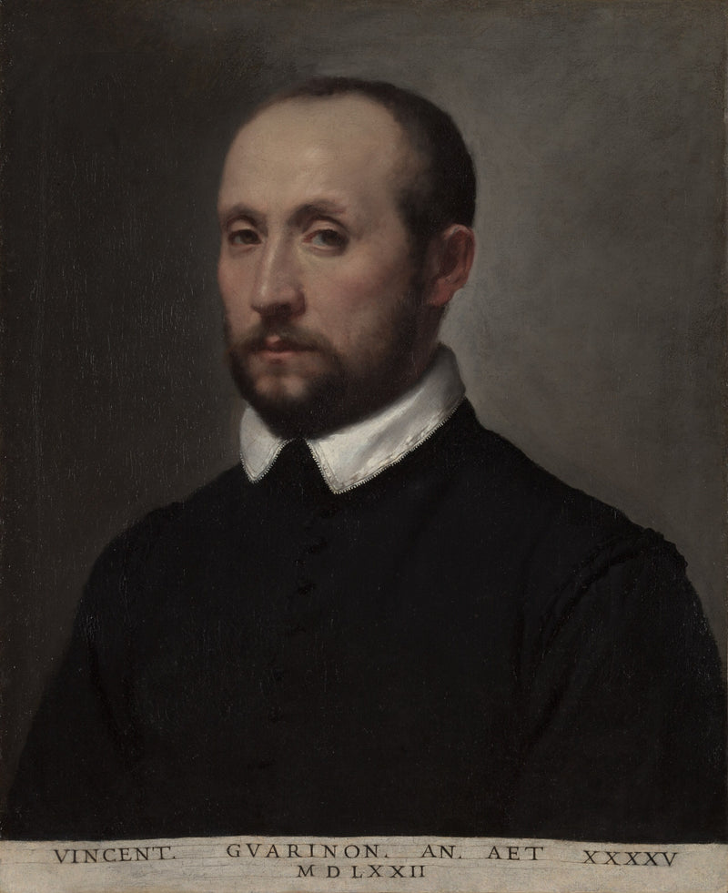 Portrett av Vincenzo Guarignoni - Giovanni Battista Moroni