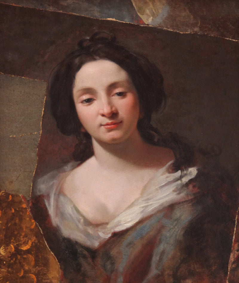 Portrett av Virginia da Vezzo - Simon Vouet