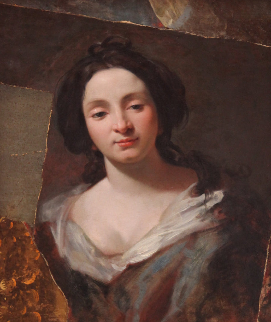 Portrett av Virginia da Vezzo - Simon Vouet