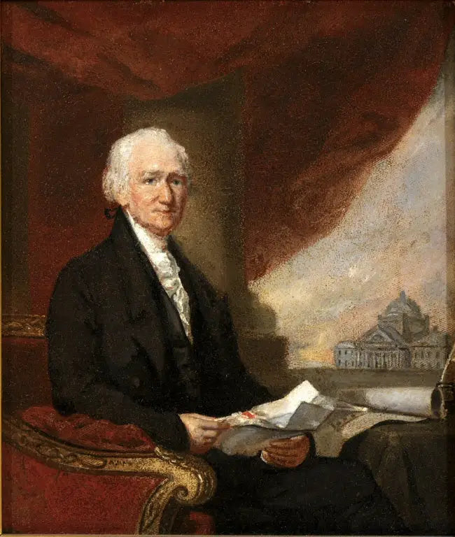 Portrait de William Phillips - Gilbert Stuart image 1 reproduction artisanale de tableau