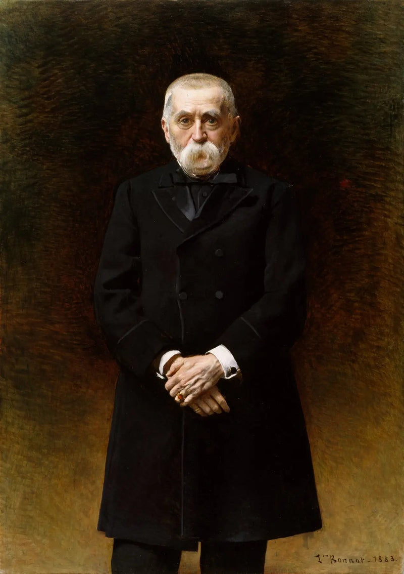 Portrett av William T. Walters - Léon Bonnat