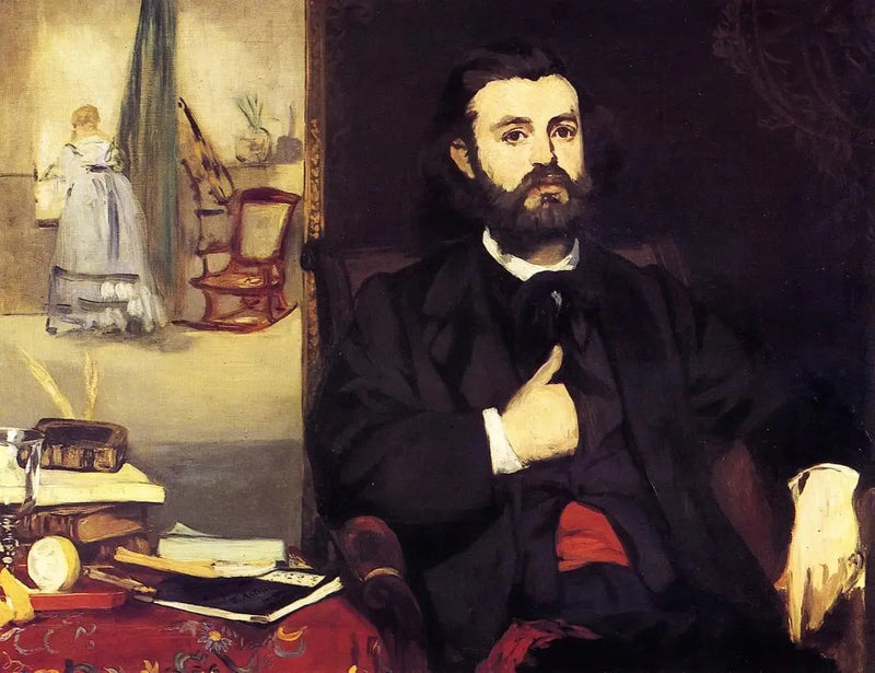 Portrett av Zacharie Astruc - Édouard Manet