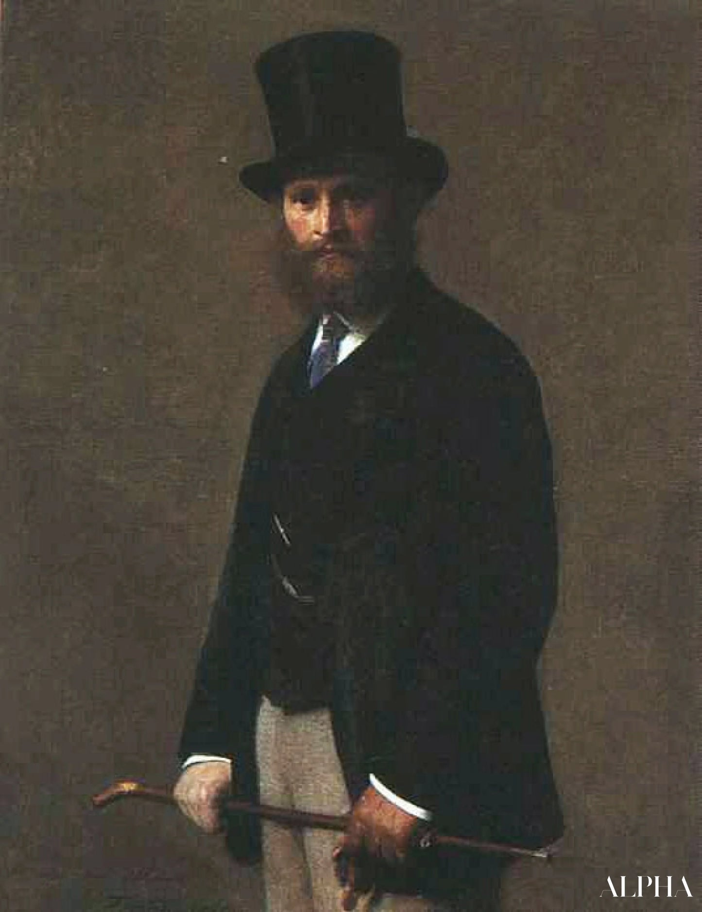 Portrett av Édouard Manet - Henri Fantin-Latour - Høykvalitets reproduksjoner av malerier og bilder