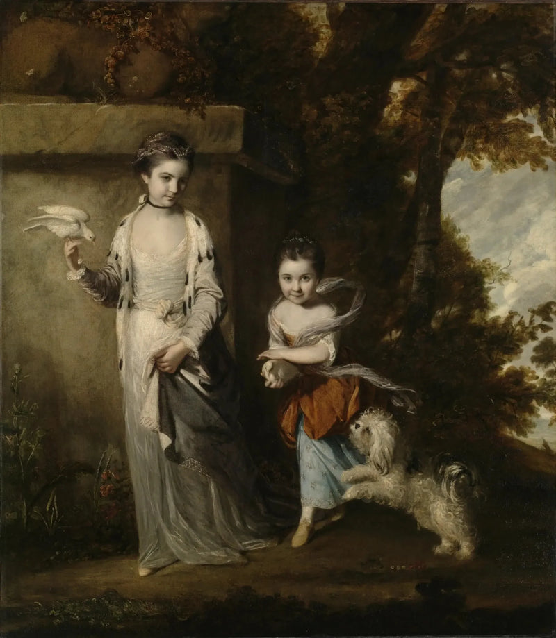 Portrett av damene Amabel og Mary Jemima Yorke - Joshua Reynolds