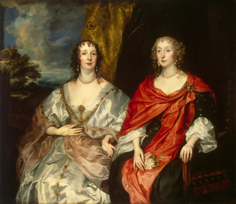 Portrett av brudepiker til dronning Henriette-Marie - Antoine van Dyck

Source:
Portrait des dames d'honneur de la reine Henriette-Marie - Antoine van Dyck