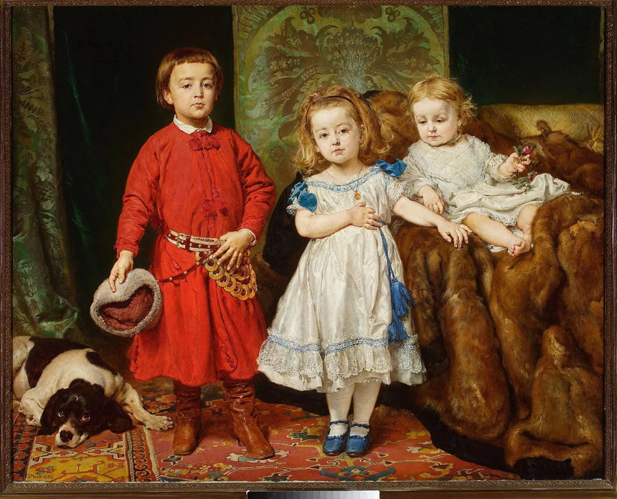 Portrett av kunstnerens barn: Tadeusz, Helena og Beata - Jan Matejko

Source:
Portrait des enfants de l'artiste : Tadeusz, Helena et Beata - Jan Matejko