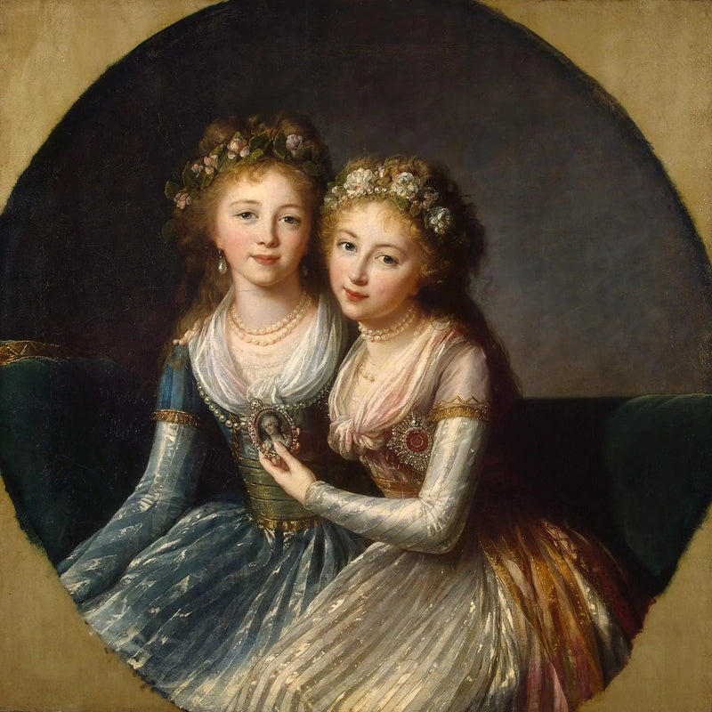 Portrett av keiser Paul IIs jenter - Élisabeth Vigée Le Brun

Source:
Portrait des filles de l'empereur Paul Ier - Élisabeth Vigée Le Brun