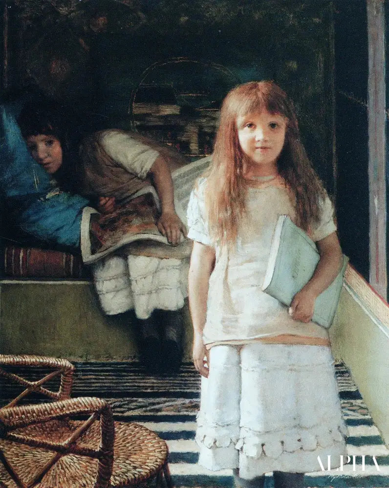 Portrait des filles de l’artiste - Lawrence Alma-Tadema Reproductions de tableaux à la peinture à l’huile