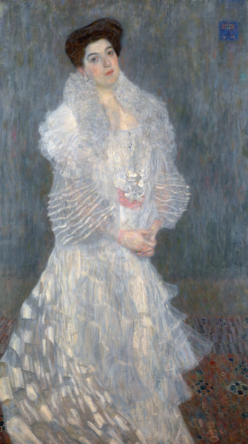 Portrett av Hermine Gallia - Gustav Klimt