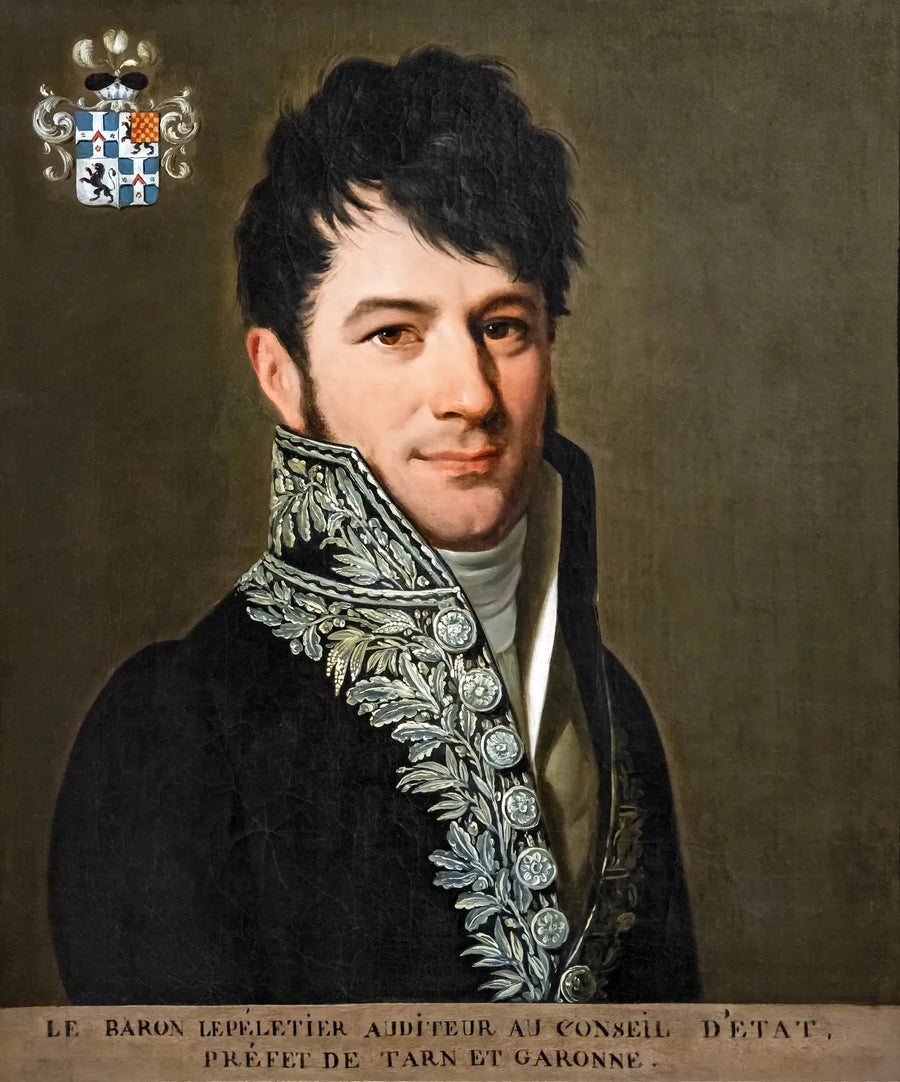 Portrett av baron Le Pelletier, prefekt av Tarn-et-Garonne - Louis-Léopold Boilly

Source:
Portrait du baron Le Pelletier, préfet de Tarn-et-Garonne - Louis-Léopold Boilly