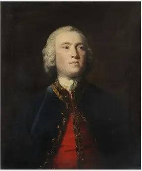 Portrett av kaptein George Edgcumbe, framtidig 1. greve av Mount-Edgcumbe (1720-1795) - Joshua Reynolds