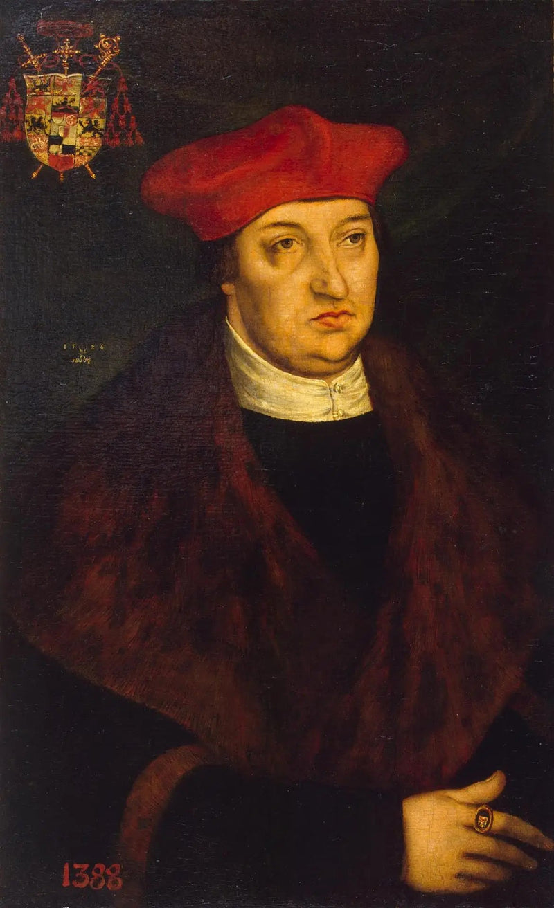 Portrett av kardinal Albrecht av Brandenburg - Lucas Cranach den eldre