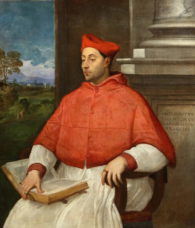 Portrett av kardinal Antonio Pallavicini - Titian