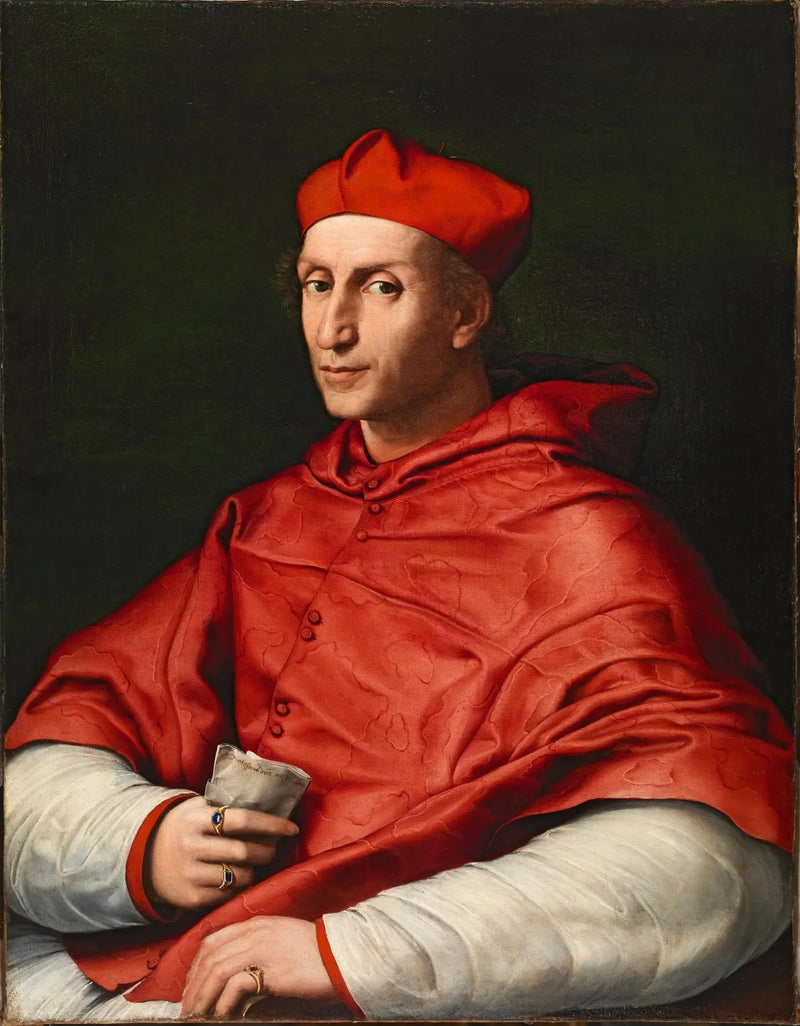 Portrett av kardinal Bibbiena - Raphael Sanzio