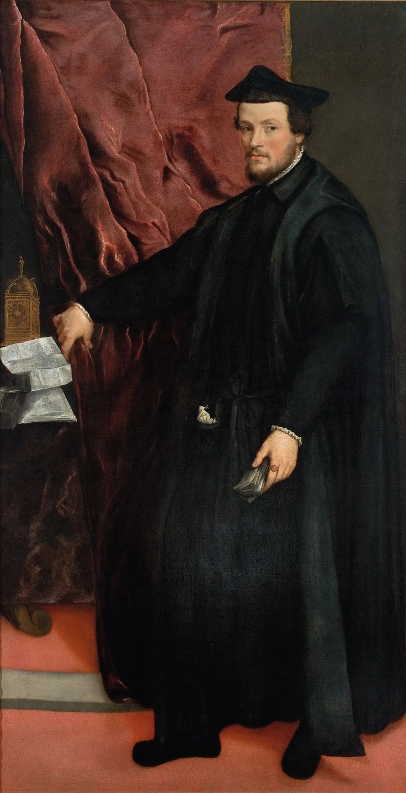 Portrett av kardinal Cristoforo Madruzzo - Titian