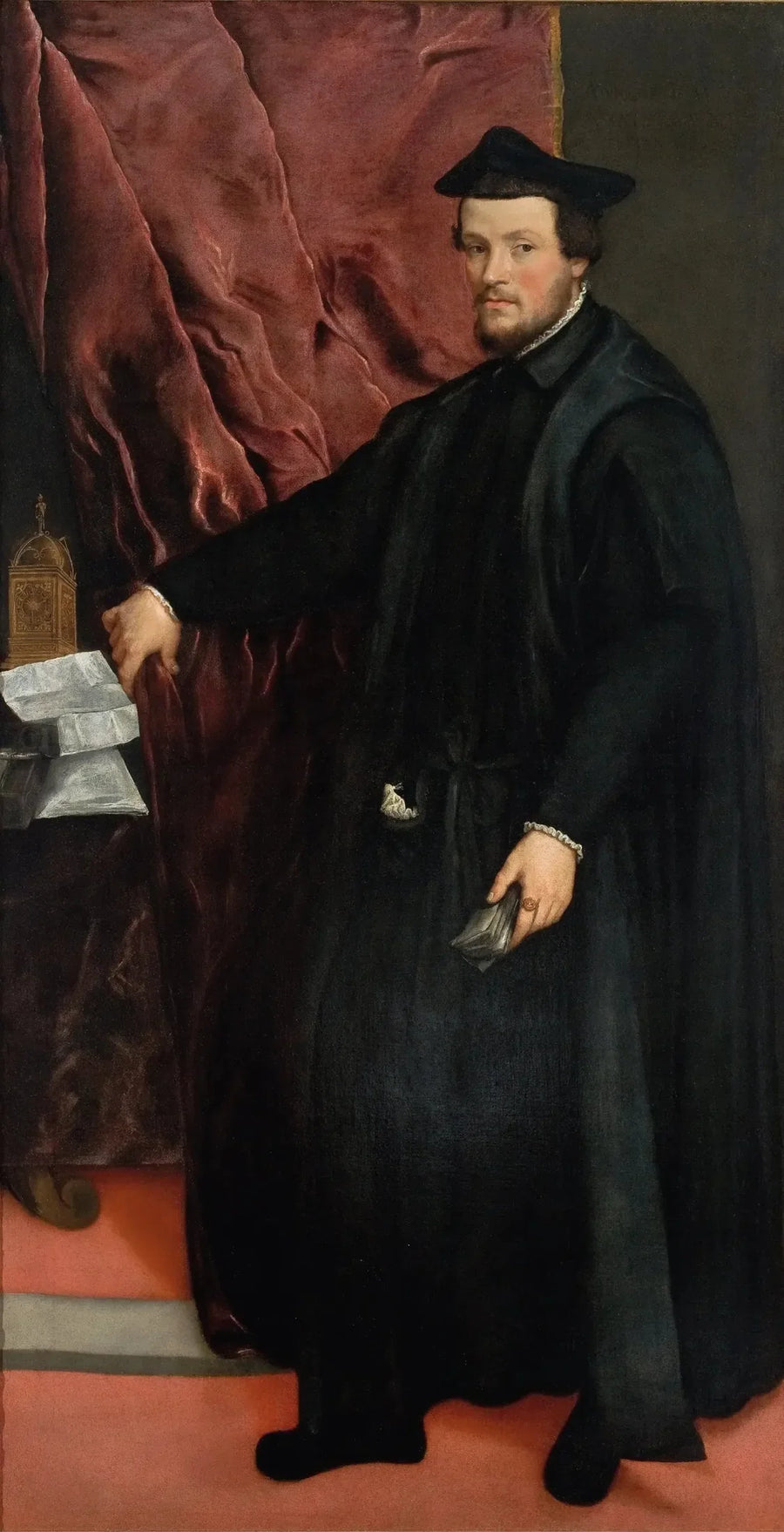 Portrett av kardinal Cristoforo Madruzzo - Titian