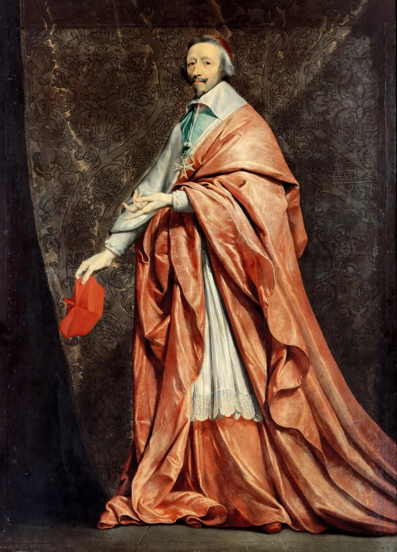 Portrett av kardinal Richelieu - Philippe de Champaigne