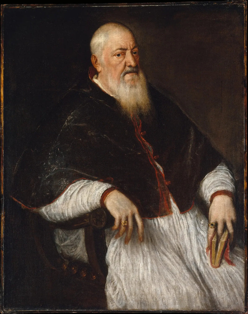 Portrett av kardinal Filippo Archinto - Titian