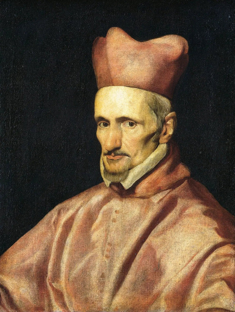Portrett av kardinal Gaspar de Borja y Velasco - Diego Velázquez