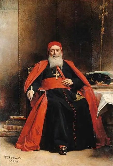 Portrett av kardinal Lavigerie - Léon Bonnat